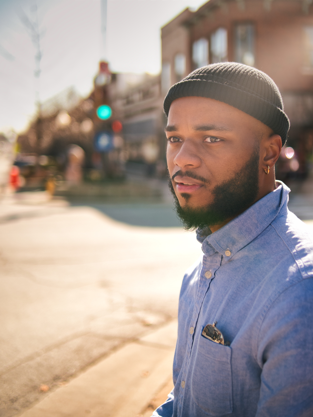 Portrait on Mass Street Lawrence